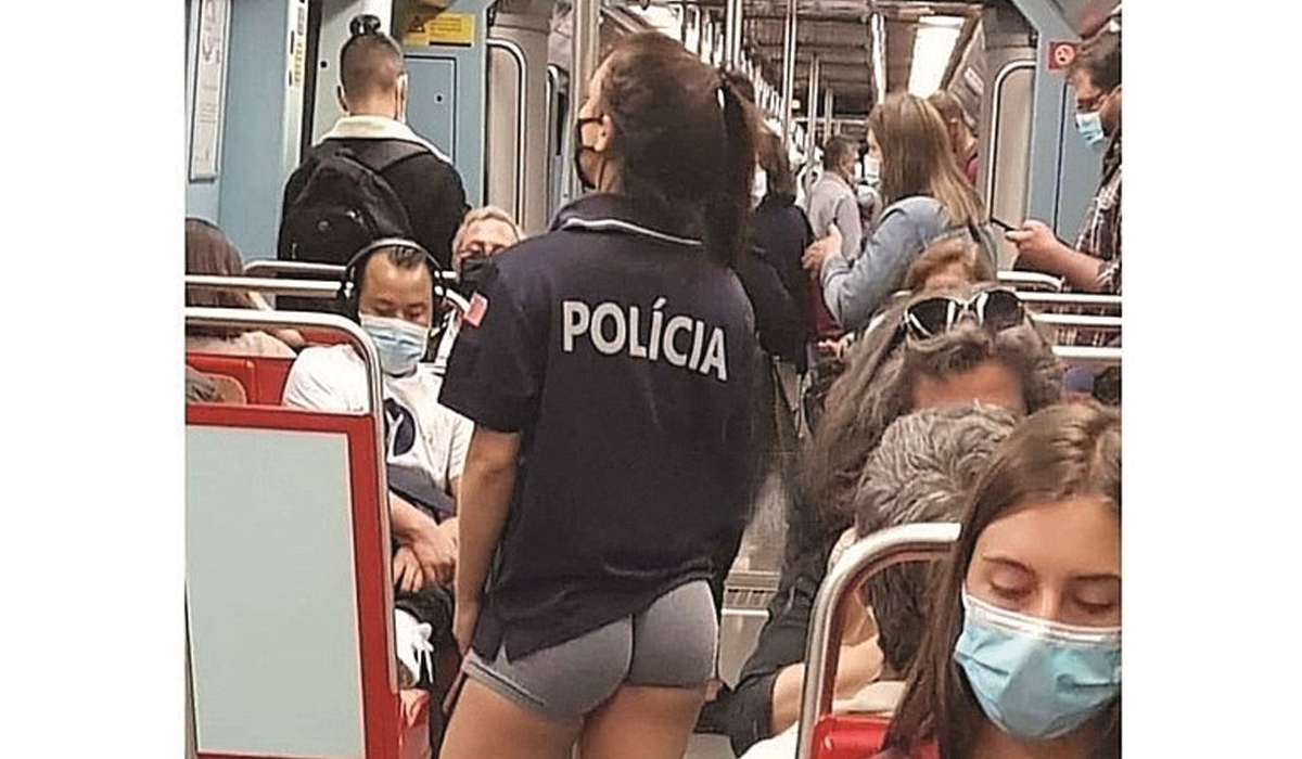 Read more about the article Jovem fotografada com polo da PSP apresenta queixa por uso abusivo da imagem: “A farda estava no lixo”