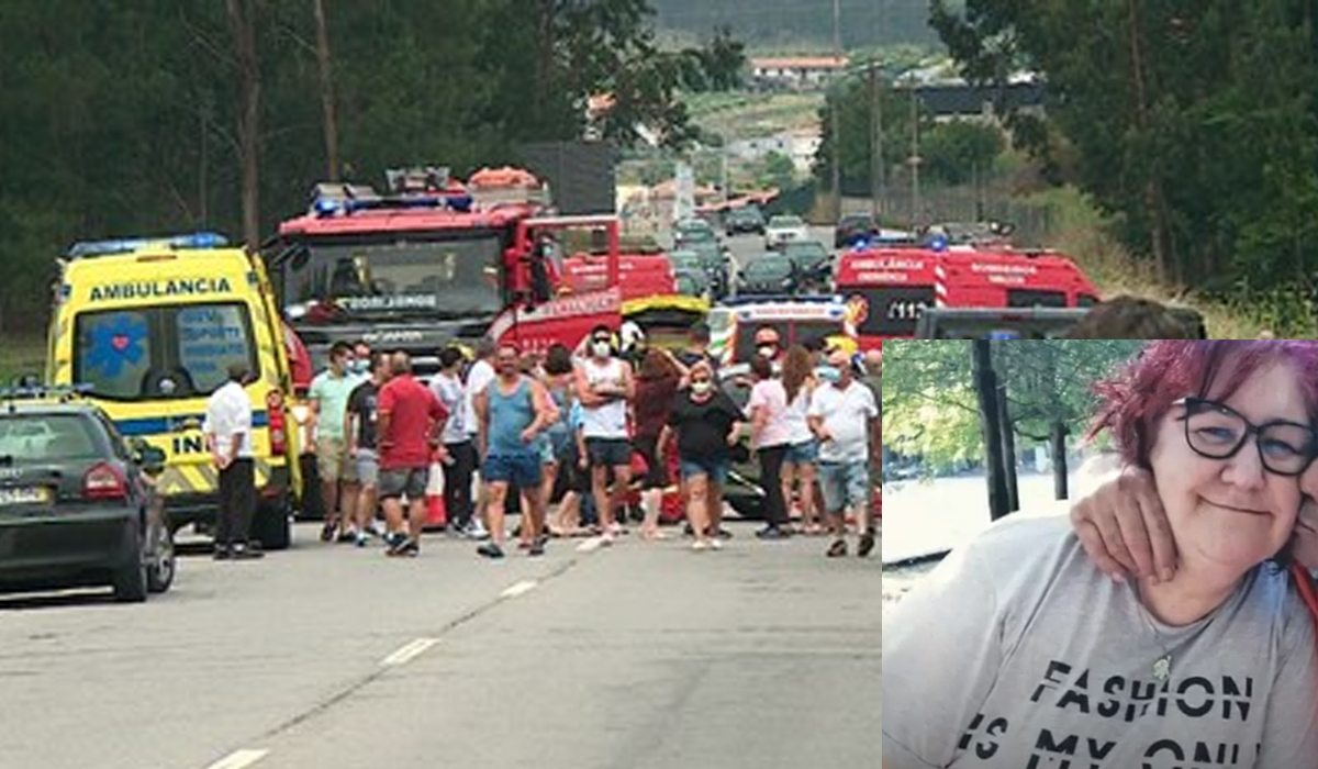 Read more about the article Marido vê mulher de 55 anos morrer em violenta colisão em Famalicão