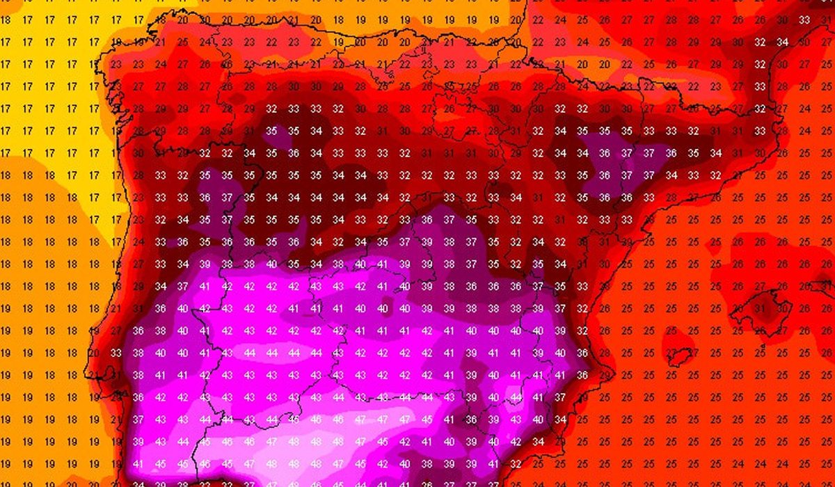 Read more about the article Temperaturas chegam aos 40ºC a partir de sexta-feira. Na Espanha podem chegar perto dos 50ºC