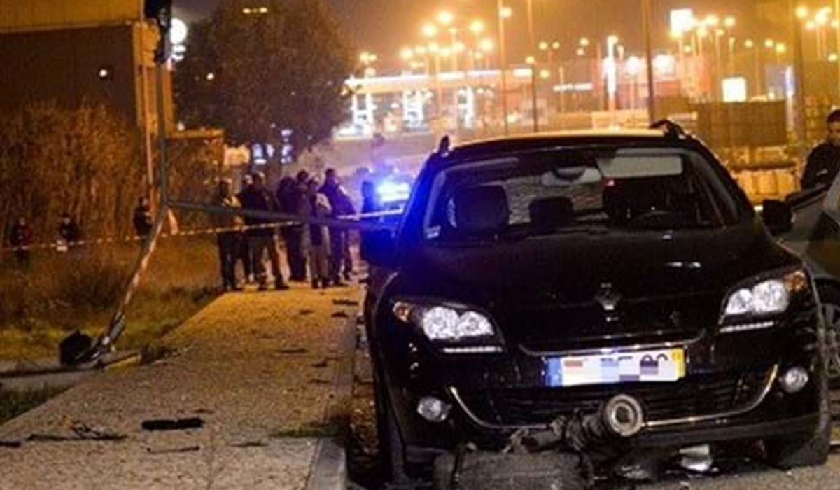 Aparatoso acidente entre carro e bicicleta faz um morto nas Caldas da Rainha