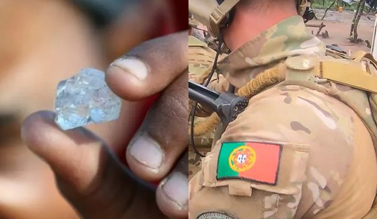 Read more about the article Diamantes apreendidos aos militares portugueses em megaoperação avaliados em apenas 290 euros