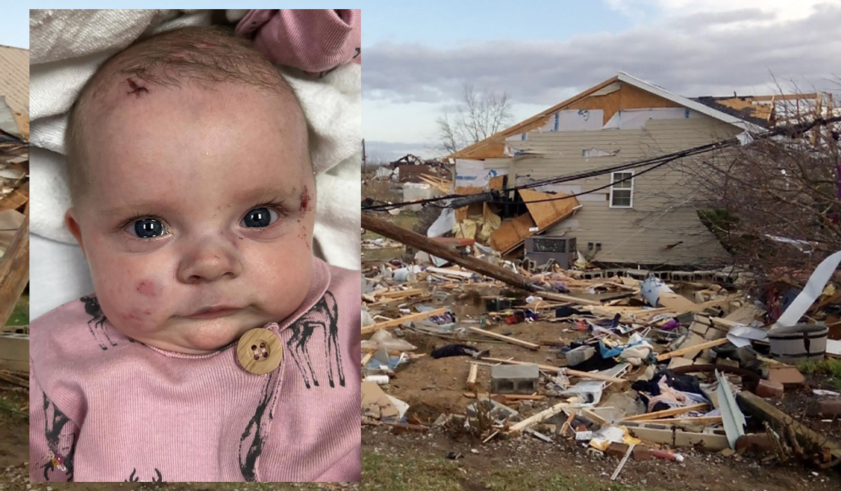 Read more about the article Menina de dois meses morre em sequência dos 30 tornados que afetaram os EUA