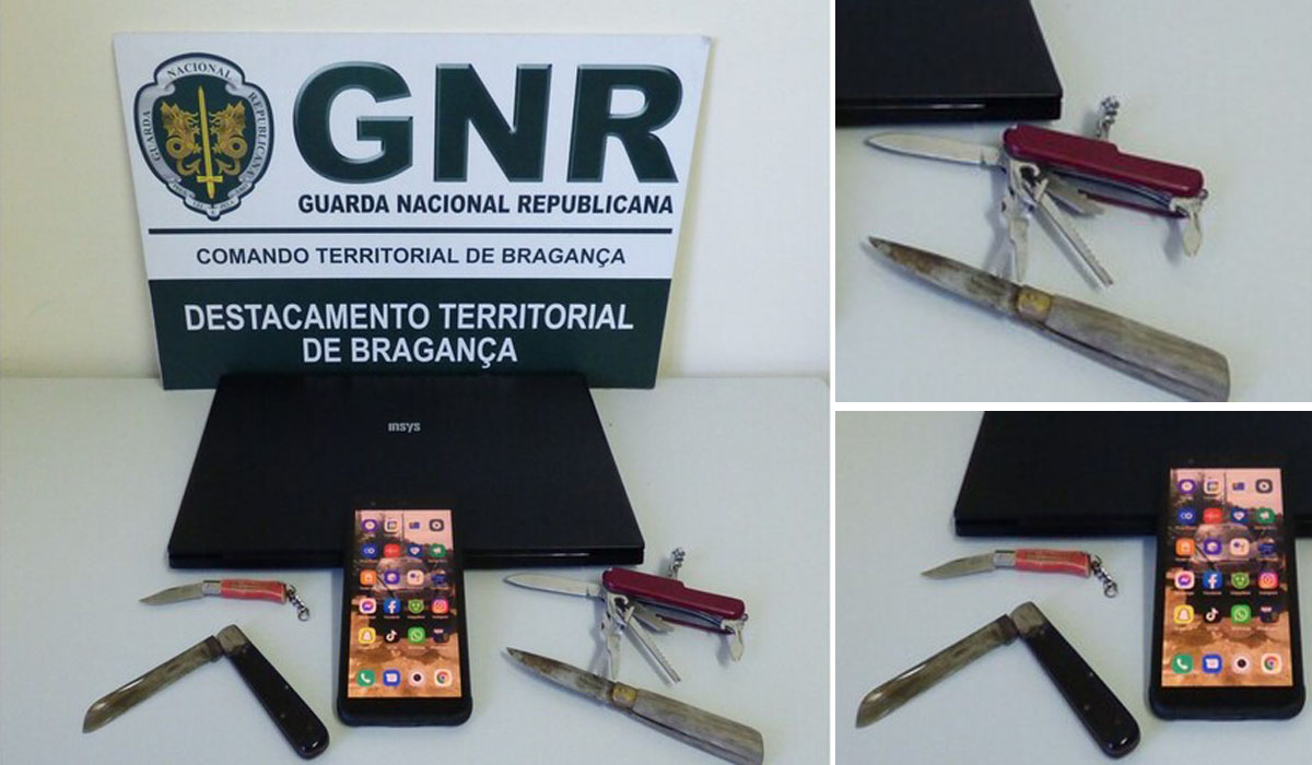 Read more about the article Jovem de 16 anos ameaça vários colegas da escola com facas e navalhas em Bragança
