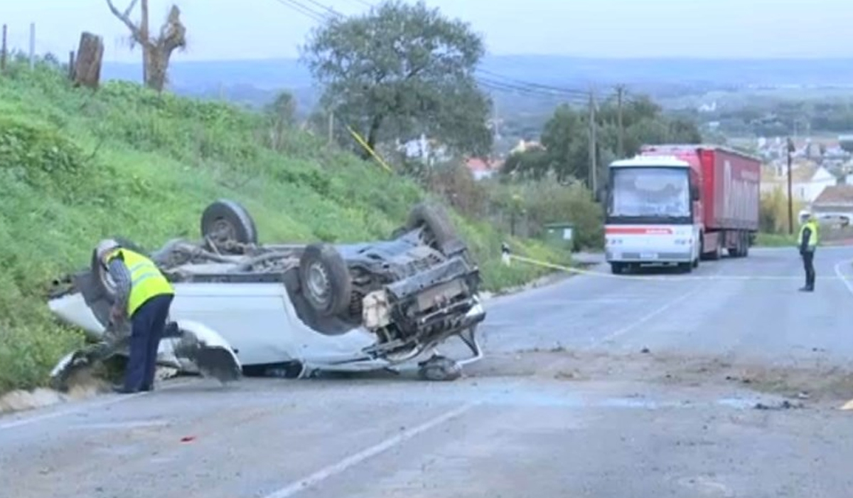 Jovem rapariga perde a vida em violenta colisão com camião em Évora