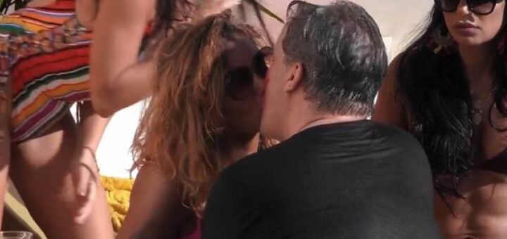 Bruno de Carvalho e Liliana Almeida beijam-se finalmente no Big Brother Famosos