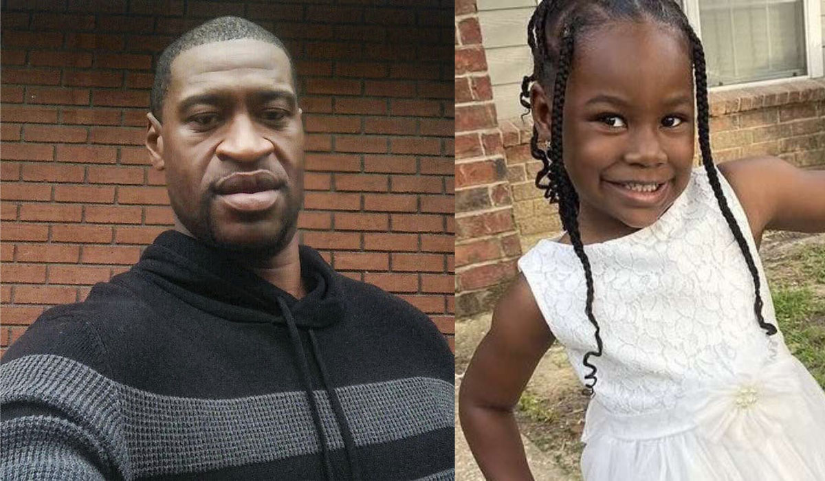 Sobrinha-neta de George Floyd, de 4 anos, atingida por tiro enquanto dormia