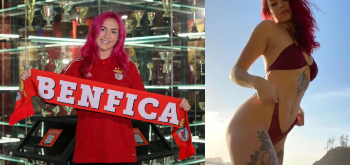 Nova guarda-redes do Benfica encanta nas redes sociais