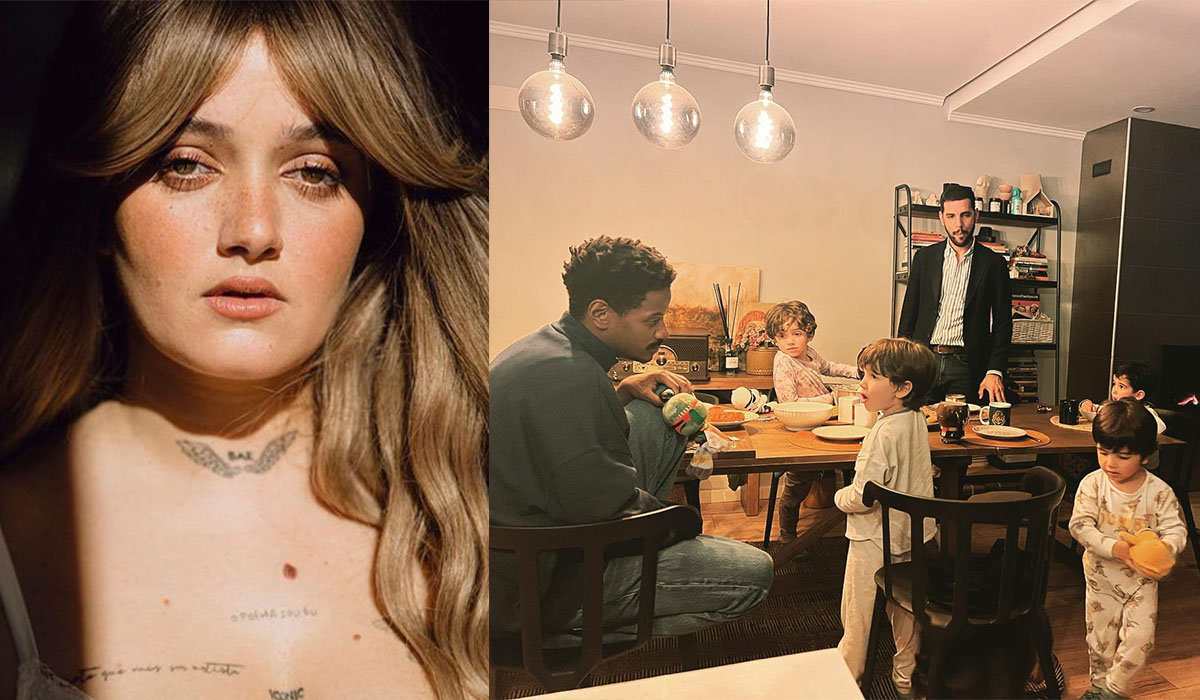 Read more about the article Carolina Deslandes causa polémica por fazer jantar em casa com o ex-marido, atual namorado e filhos
