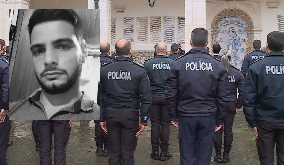 Read more about the article Silêncio, emoção e lágrimas na homenagem da PSP ao agente Fábio Guerra