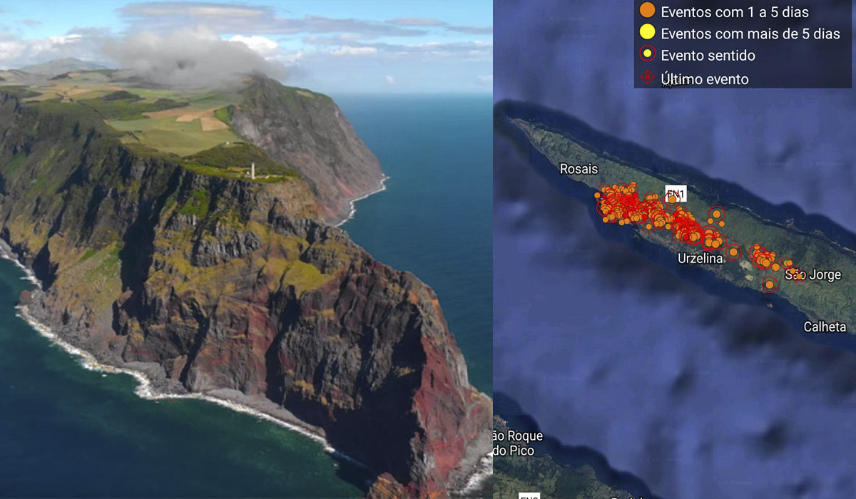 Read more about the article “Possibilidade real de erupção”: CIVISA sobe nível de alerta vulcânico nos Açores