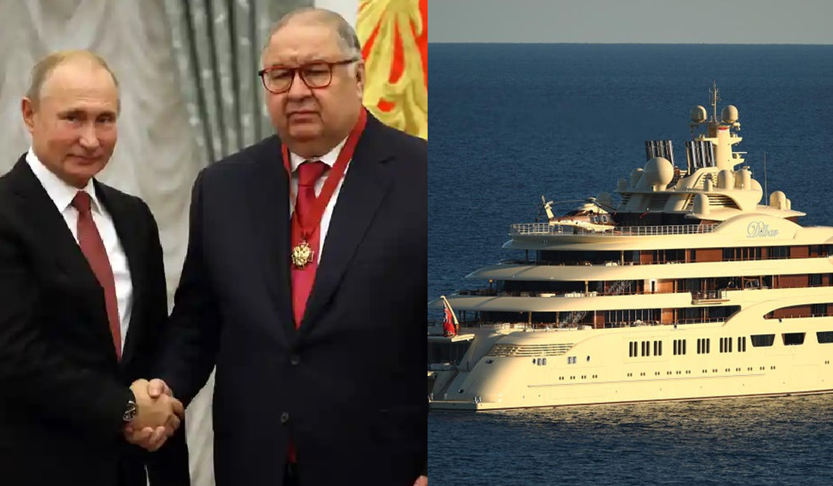 Read more about the article Mega-iate de 530 milhões de euros de bilionário russo apreendido na Alemanha