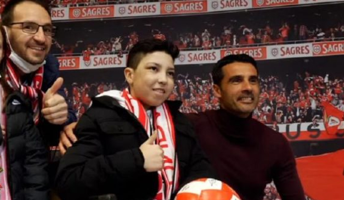 Read more about the article Morreu Guilherme, o menino que lutava contra uma doença oncológica e sonhava ver o Benfica jogar no estádio