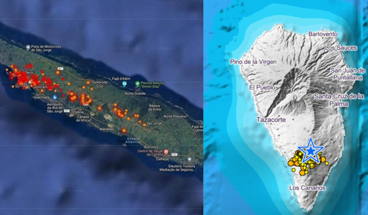 Read more about the article “Enxame sísmico” em São Jorge é semelhante ao registado em La Palma dias antes da erupção