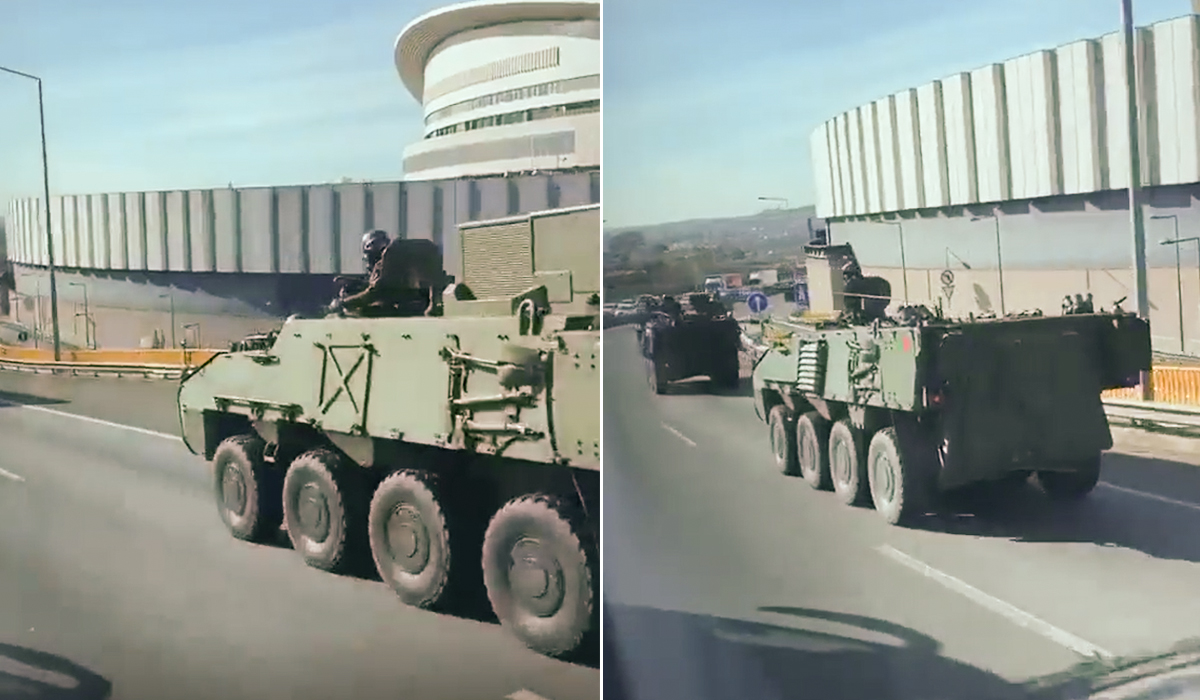 Read more about the article Coluna militar com dezenas de viaturas blindadas na A3 assusta automobilistas