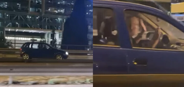 Vídeo mostra condutor em contra-mão na segunda circular