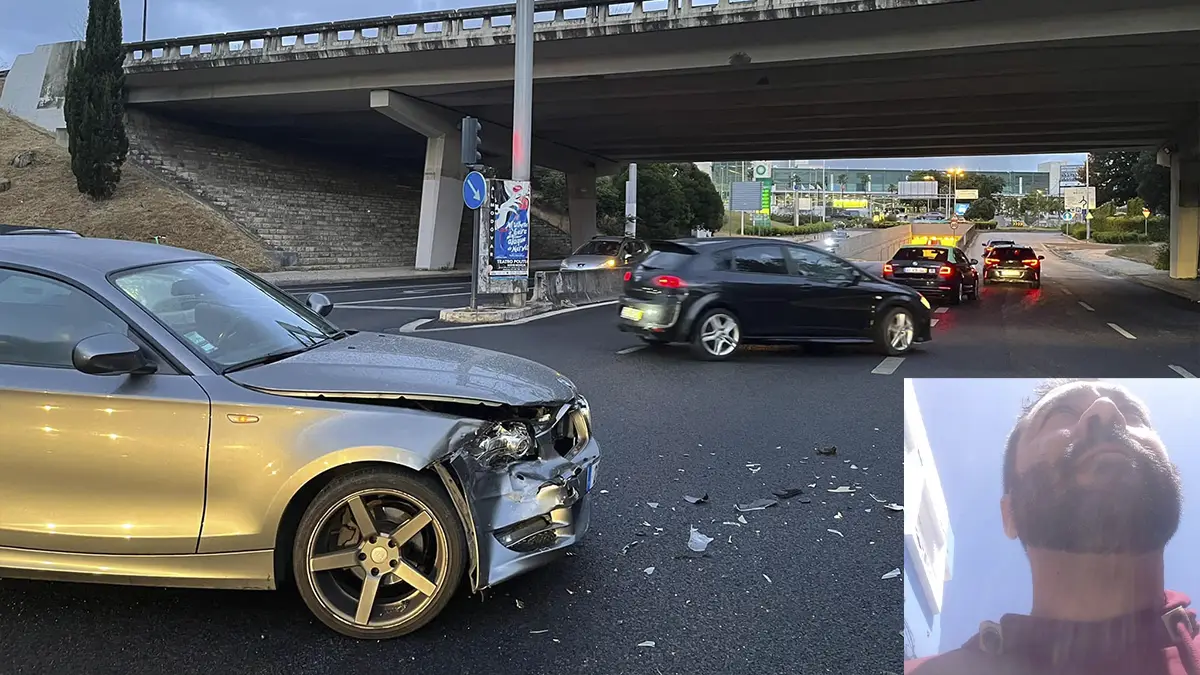Automobilista desesperado apela à colaboração de testemunhas de colisão e fuga em Lisboa