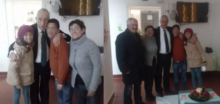 Irmãos e avós maternos de Jéssica visitados por Marcelo Rebelo de Sousa