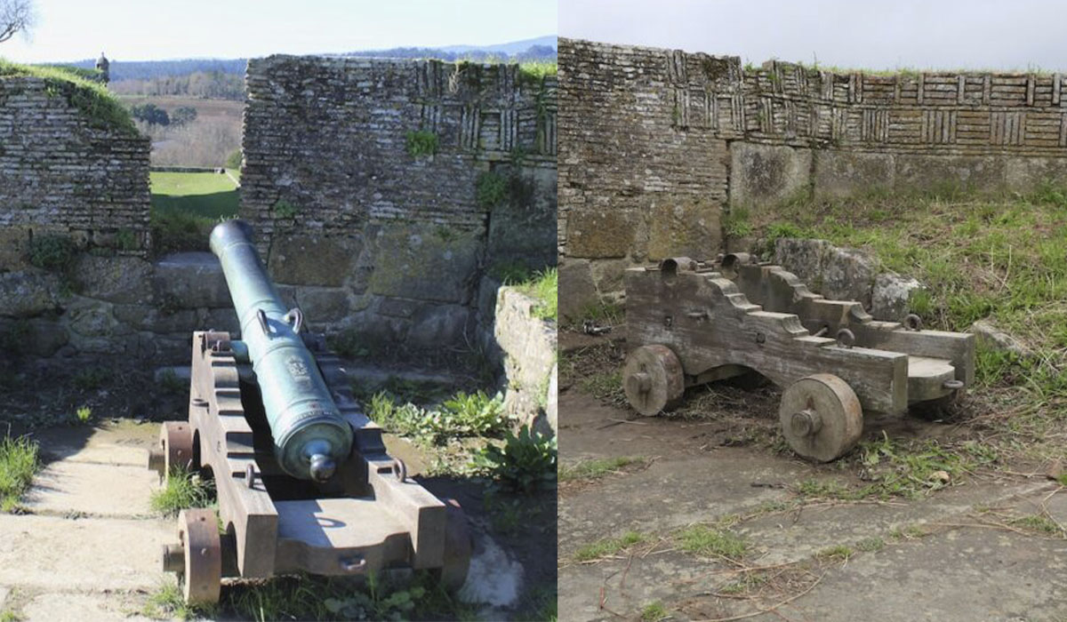 Read more about the article Canhão do século XVIII roubado da Fortaleza de Valença
