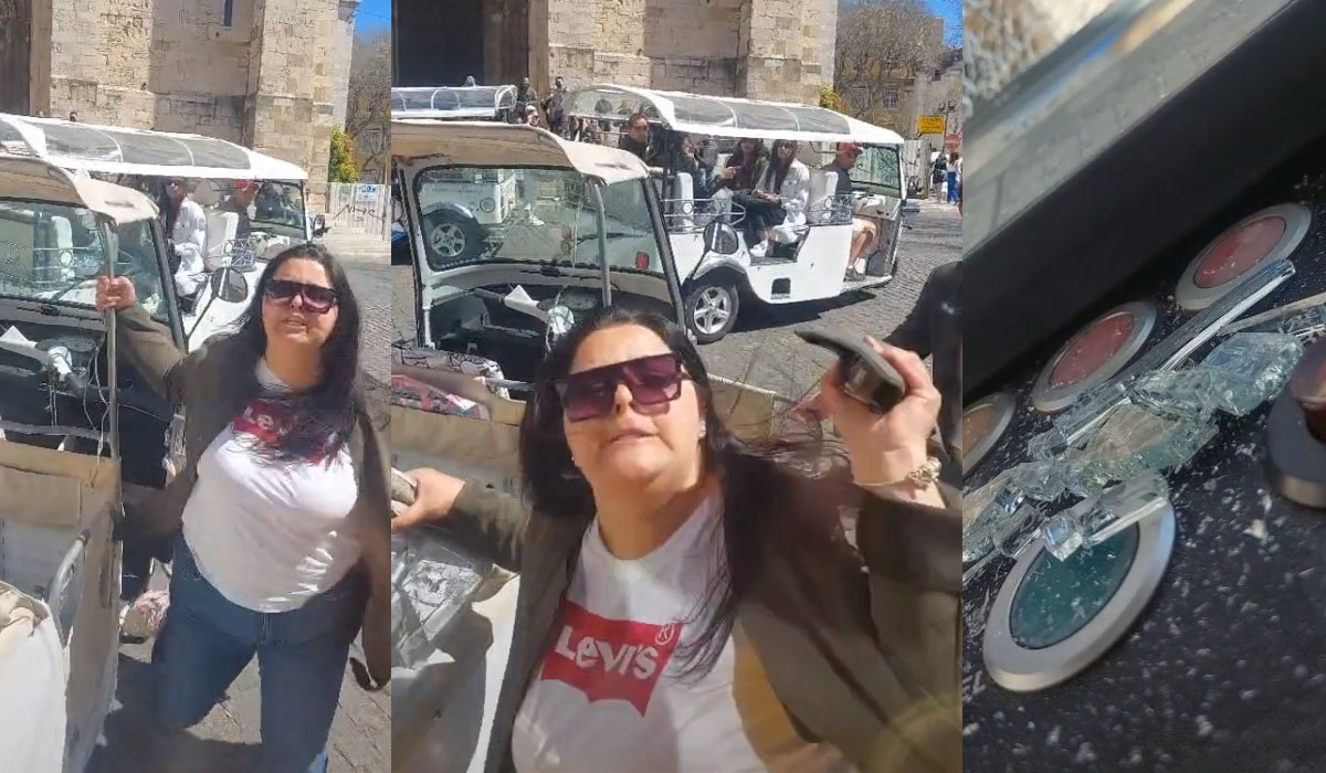 Read more about the article Turistas boquiabertos com caos em Lisboa: Condutora de Tuk Tuk parte vidro do elétrico 28 por desentendimento no trânsito