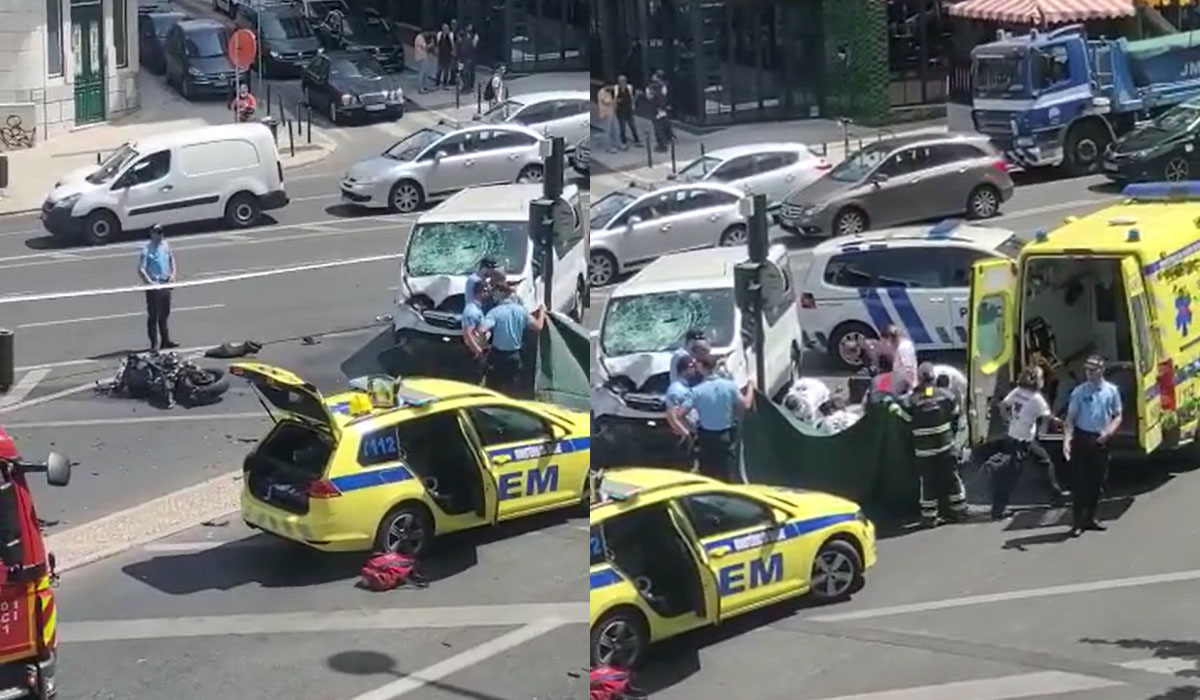 Read more about the article Motociclista de 25 anos perde a vida em violenta colisão com carro no centro de Lisboa