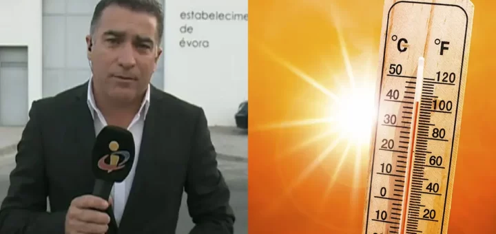 Jornalista da TVI causa indignação após sugerir celebração por ser atingido record de temperatura de 48ºC em Coruche
