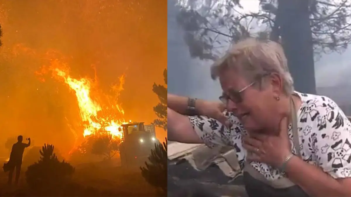 "Inferno na terra": População do centro do país desesperada com destruição dos incêndios