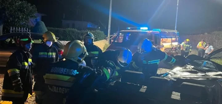 Homem perde a vida após ser projetado em violento acidente em Arcos de Valdevez