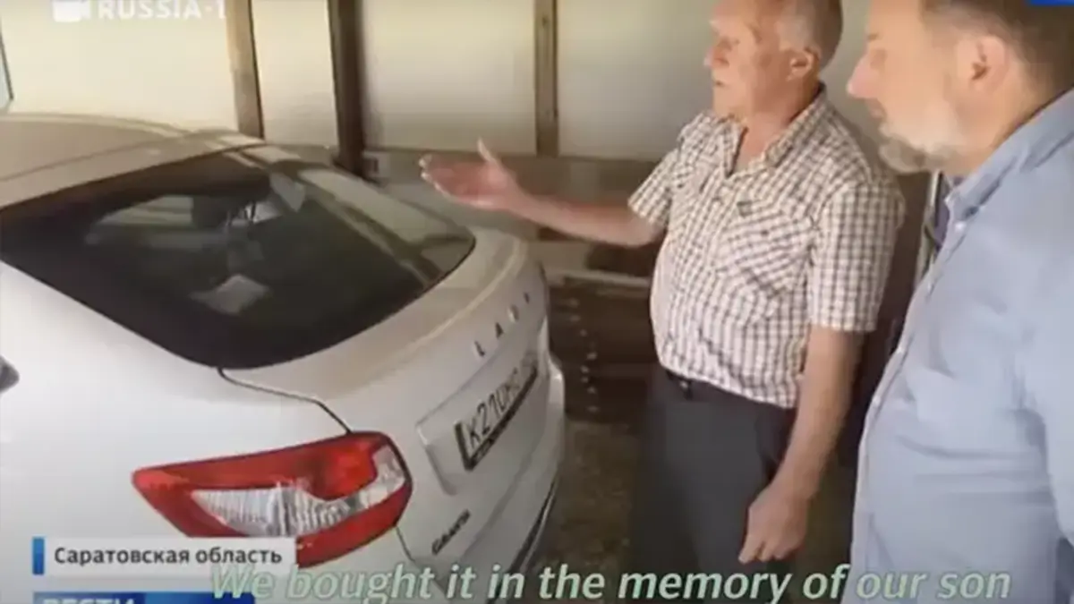 "Um belo carro novo": Televisão russa promove 'lado bom' de perder um filho na guerra