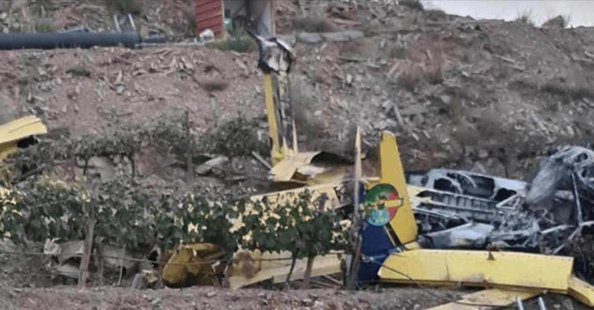 Read more about the article Divulgada a primeira imagem após a queda do avião pilotada pelo André Serra