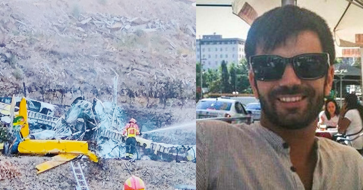 Read more about the article André ‘Banzai’ Serra, o antigo capitão da Força Aérea do Barreiro que salvou vidas e morreu a combater fogos