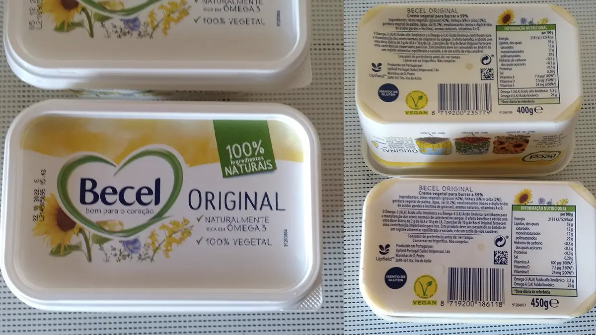 Consumidor alerta para 'vigarice' em embalagem de manteiga