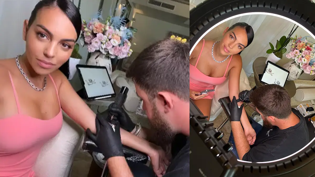Georgina Rodríguez faz tatuagem em homenagem ao filho que perdeu
