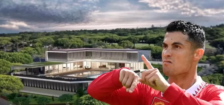 Cristiano Ronaldo quer demolir campo de golfe da família Champalimaud porque atrapalha vista da mansão de Cascais