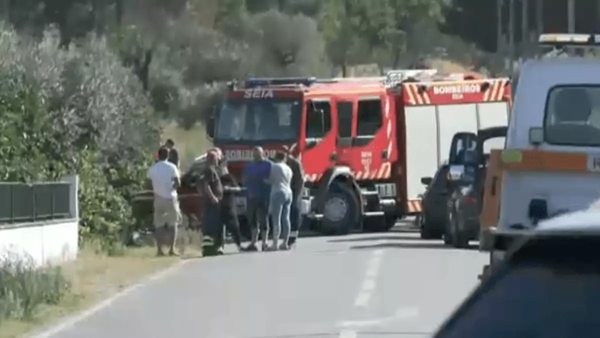 Cinco bombeiros feridos em violenta colisão com autotanque, em Gouveia. Há 3 feridos graves