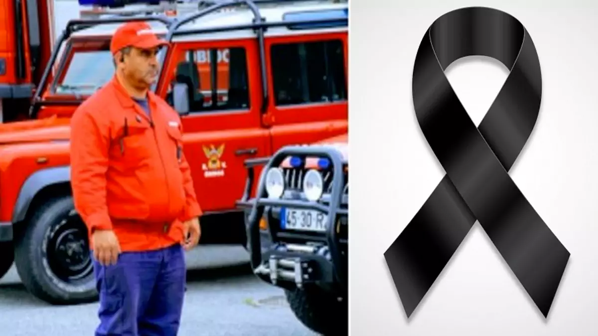 Subchefe dos bombeiros de Óbidos morre no incêndio nas Caldas da Rainha. Tinha 52 anos