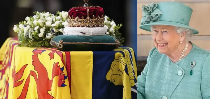 Rainha Isabel II será sepultada num caixão adornado com milhões de euros em diamantes e jóias da Família Real
