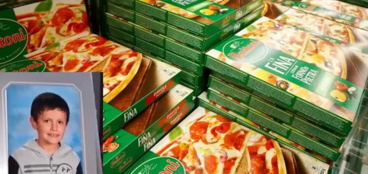 Menino de oito anos morre após comer pizza da Nestlé