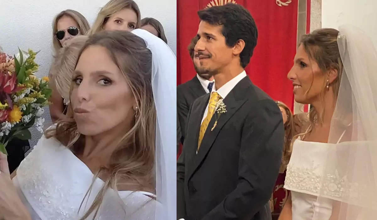 Filha mais nova de Cinha Jardim casou este sábado. Mãe sente-se a mulher mais orgulhosa de Portugal