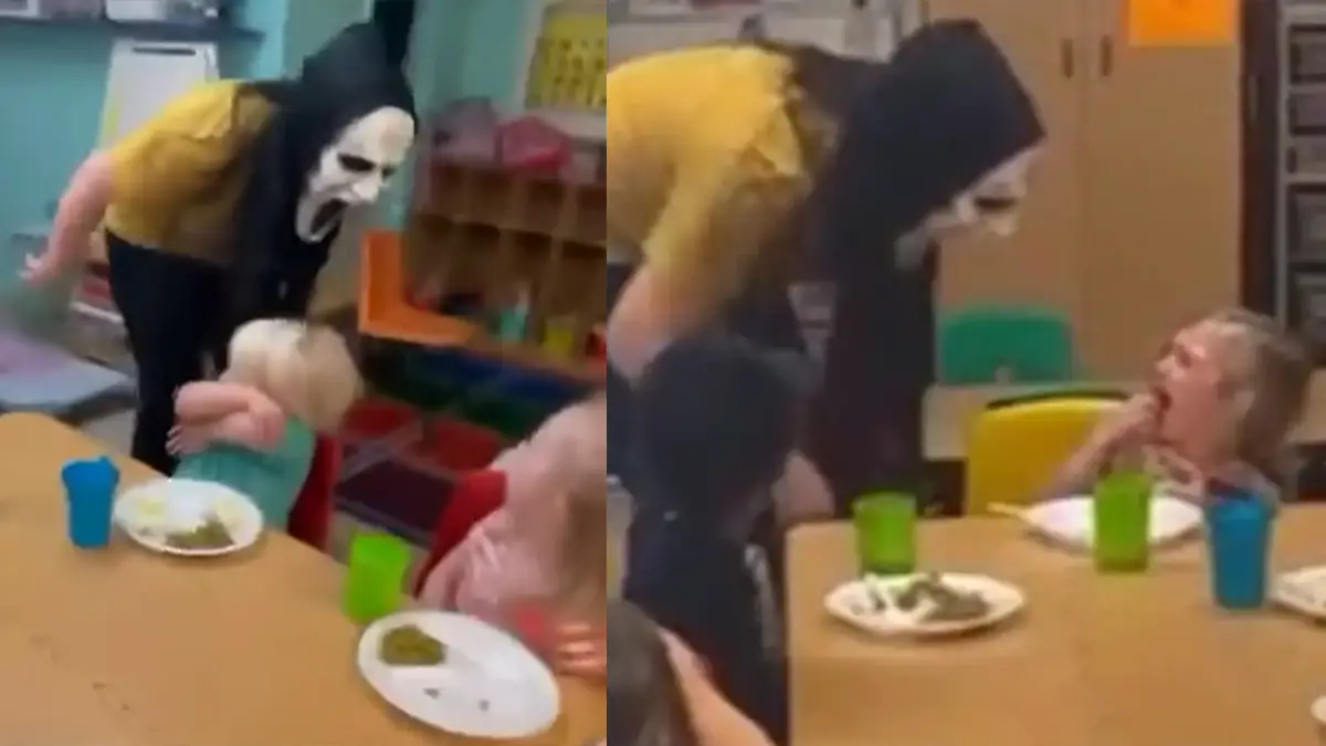 Funcionárias de creche detidas e despedidas após assustarem crianças com máscara de Halloween