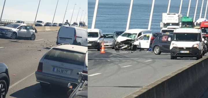 Mulher de 55 anos morre atropelada na Ponte Vasco da Gama