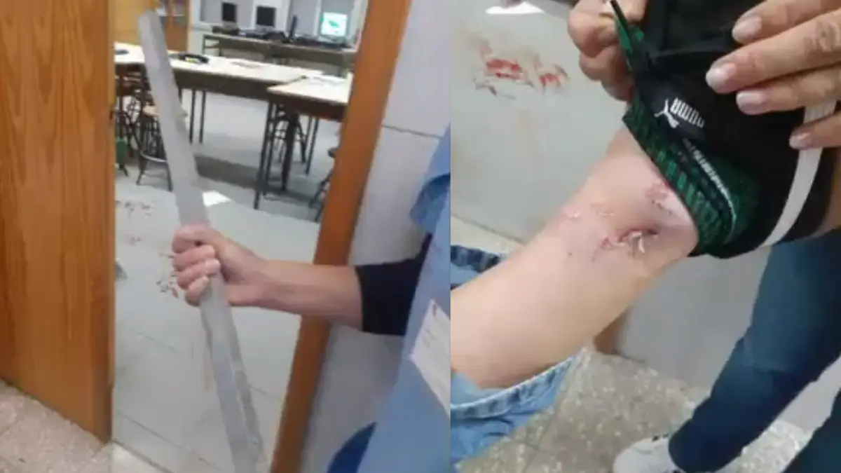 Professor agredido por aluno com um ferro em escola de Felgueiras